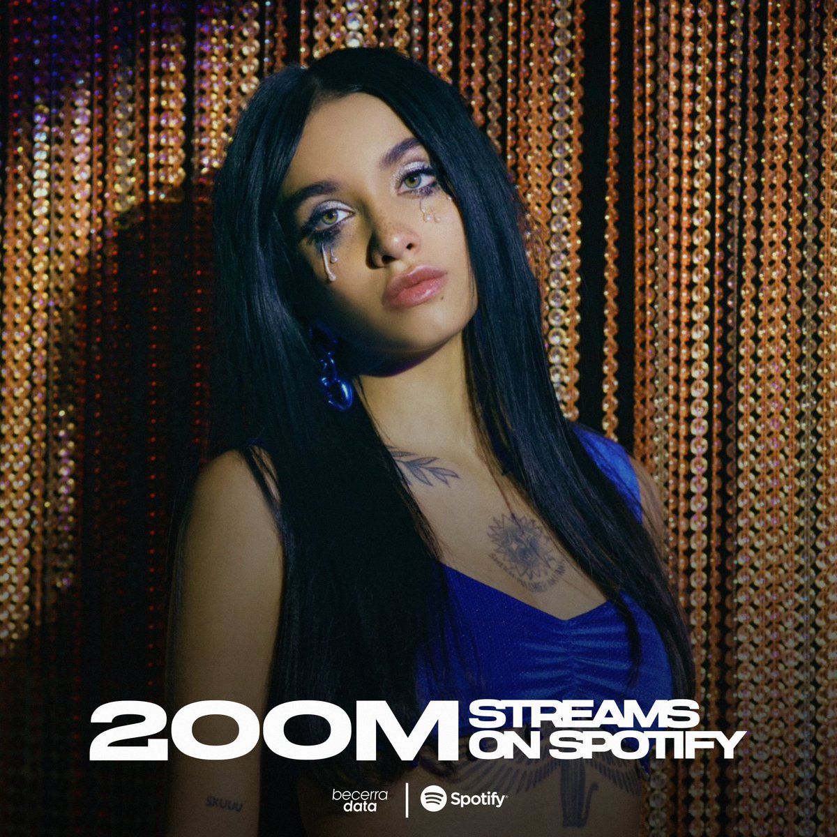 “OJALÁ” de María Becerra ha superado los 200 MILLONES de reproducciones en Spotify.

Es su 4ª canción solista en lograrlo y la 13ª en general dentro de la plataforma.