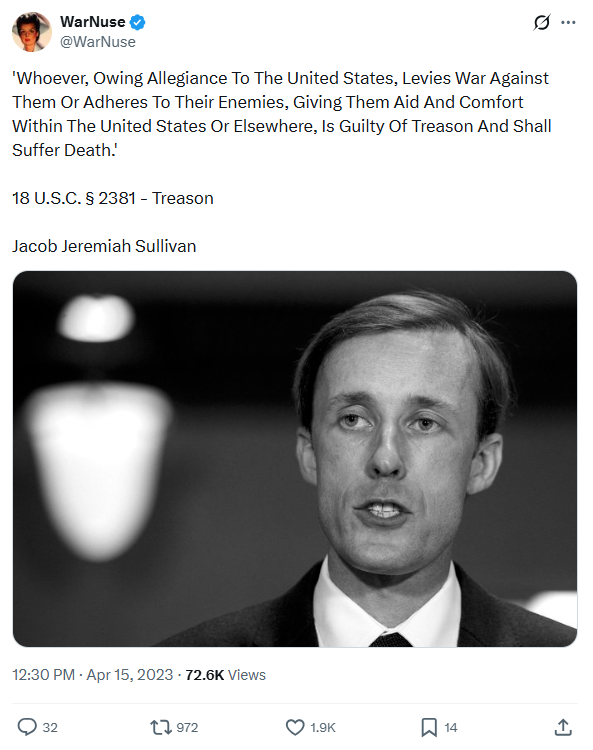 janeway888's tweet image. JAKE SULLIVAN was Obama's right hand man👇in setting up the IRAN PALLETS OF CASH deal

He was Biden's Nat Sec Adv when AG Merrick Garland approved use of deadly force in Mar-a-Lago raid-rumoured search for docs r/t IRAN deal👇

"IRAN a PROXY PUPPET state of ISRAEL"

1st arrest?