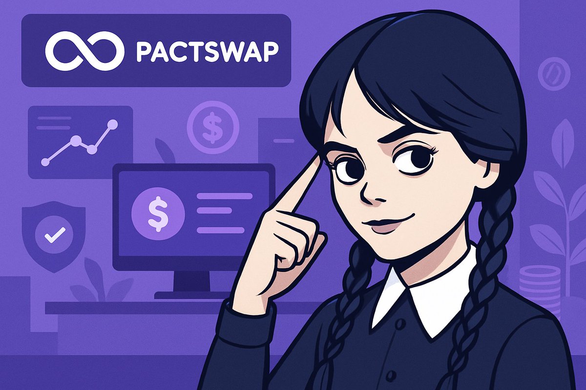 Liquidity fragmentation is one of DeFi’s biggest problems.
<a href="/Pact_Swap/">Pact Swap Labs</a>  solves it with multi-asset orders, letting the same capital power multiple markets—without added volatility.
Smarter liquidity.
Better markets.
#PACTSWAP #Liquidity #DeFi #MarketMaking #Crypto