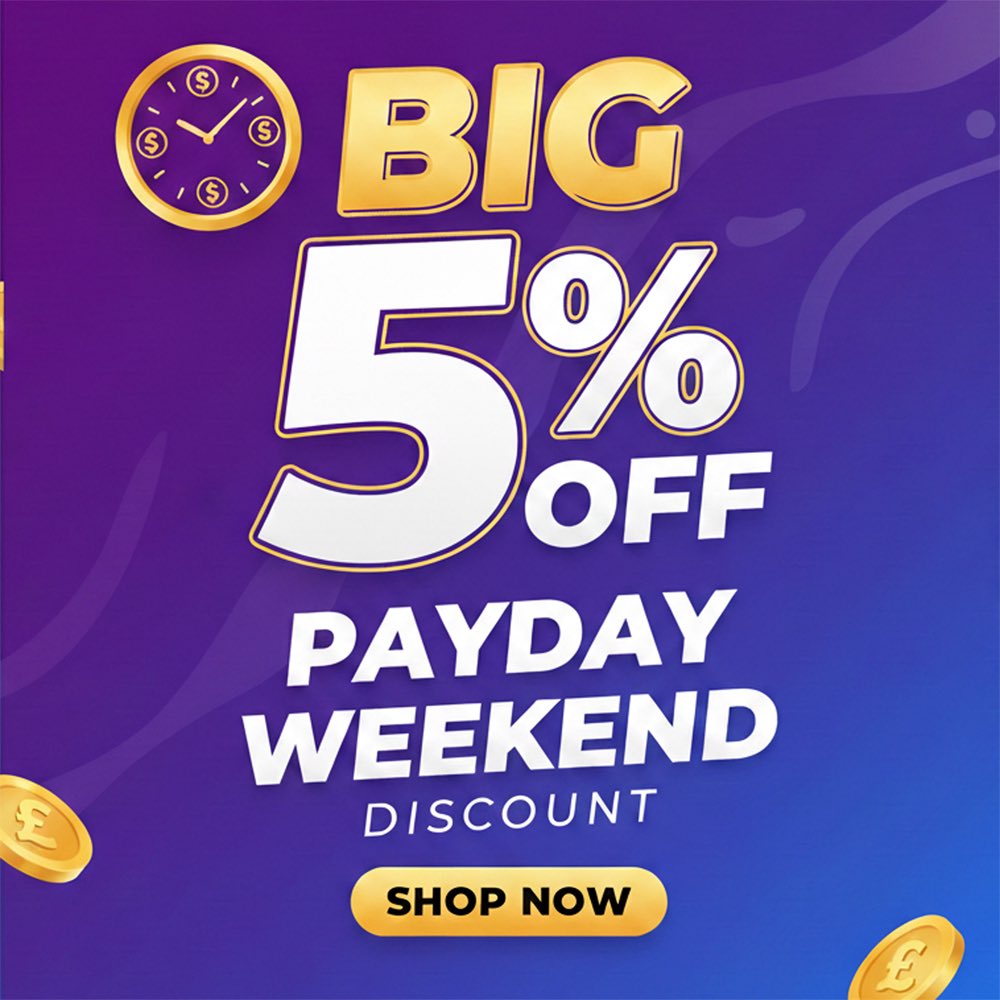 Last few hours to get 5% off your order - ends midnight tonight - brewbitz.com/discount/PAYDA…