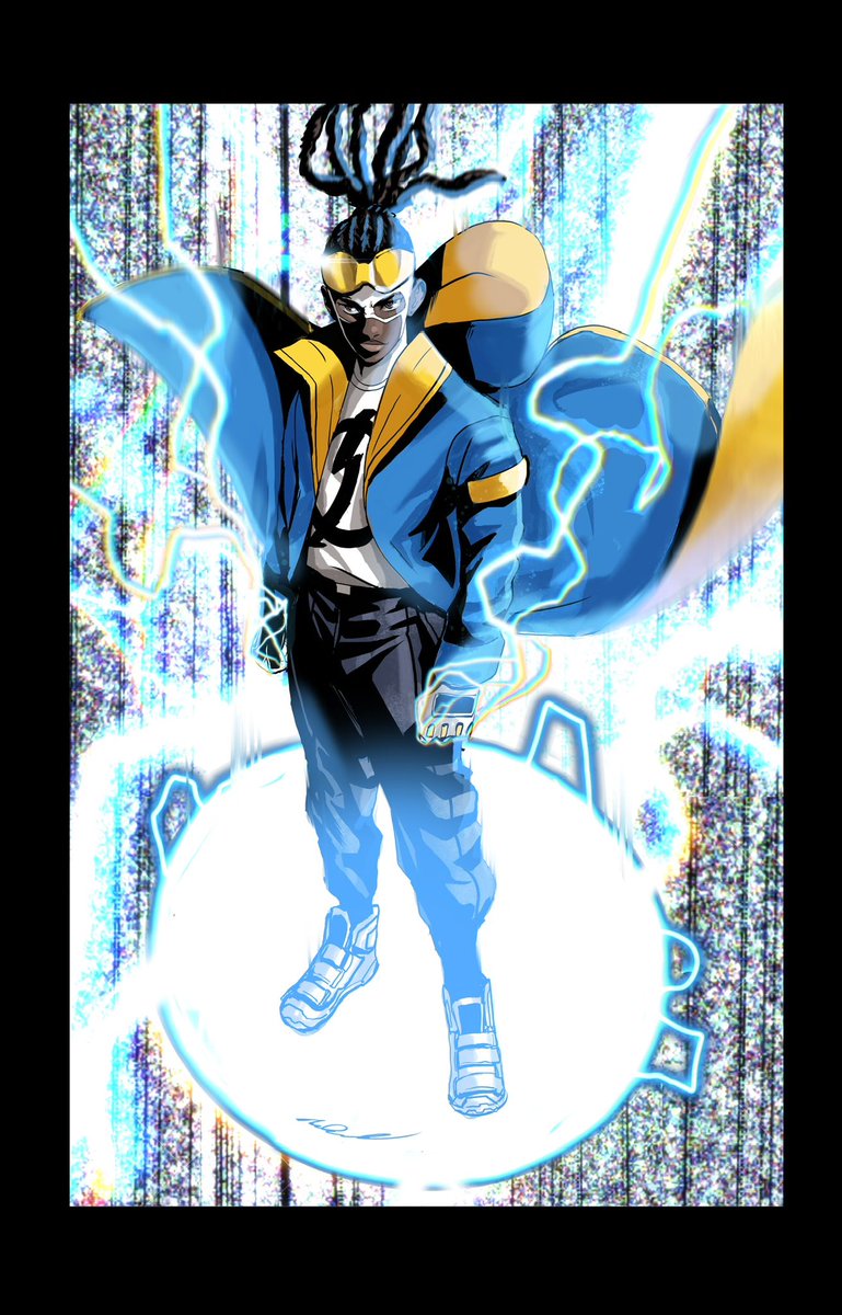 STATIC IS BACK. And he ain’t some punk a$$ “February Exclusive” either!!! 
⚡️⚡️⚡️⚡️⚡️
Be sure check out New History of the DC Universe: The Dakota Incident
This month on the 25th to see what’s up!
(I woke up and did this for fun. Enjoy.)
#staticshock #dakotaincident #dccomics