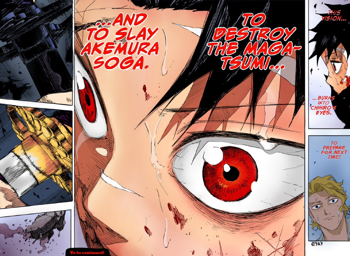 Rokuhira eye sorcery in 10 
#カグラバチ #kagurabachi110