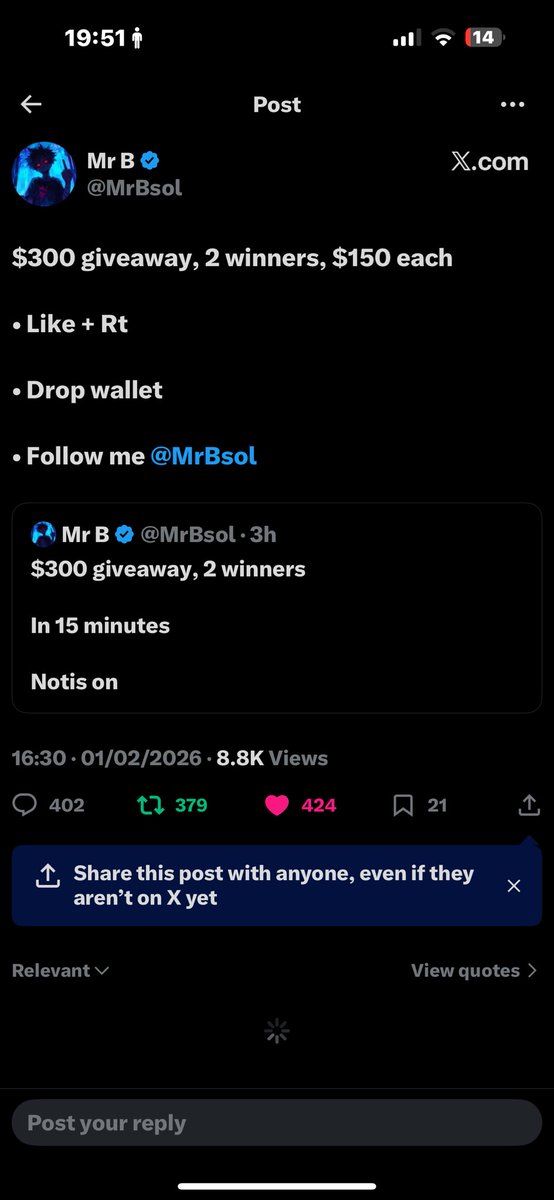 FraggerJosh's tweet photo. @MrBsol 2HP1K99iwZqHKqkERKDqCH2dn2rstDnLyCK16mGNakbv https://t.co/Cc85N2PNgl