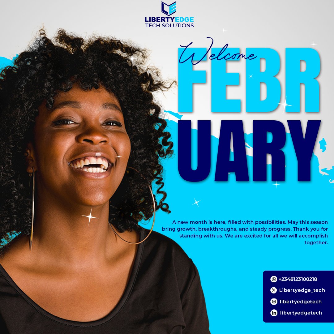 New month, New ideas, New Possibilities!

From Research to AI, Cybersecurity, and Software development,Libertyedge Tech got you covered.

Your Ideas + Our expertise = Results
Send a DM, Let's get started!

#research  #cybersecurity #SoftwareDevelopment  #AI