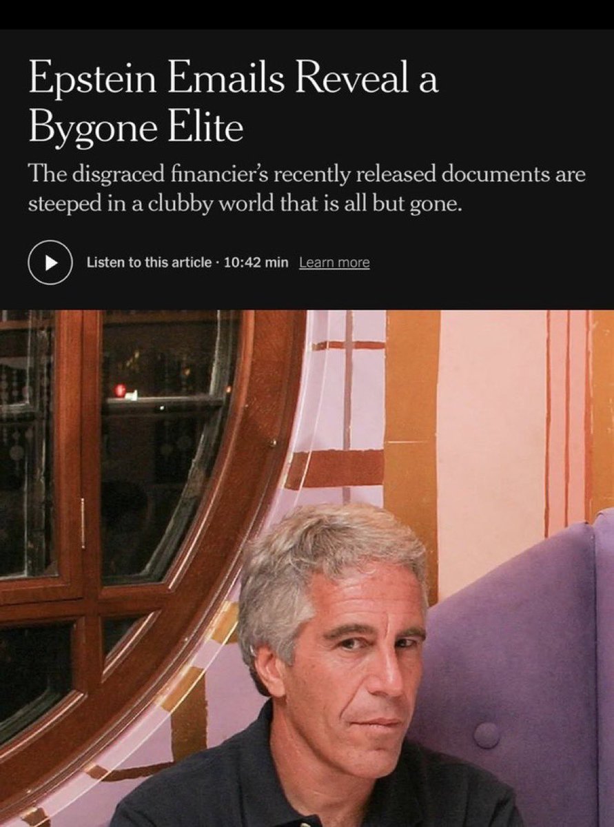 You know how when no one gets held accountable for anything bad they did so they all go, “Oh, guess I better stop being evil now since there are absolutely no consequences for my behavior,” said the NYT.
