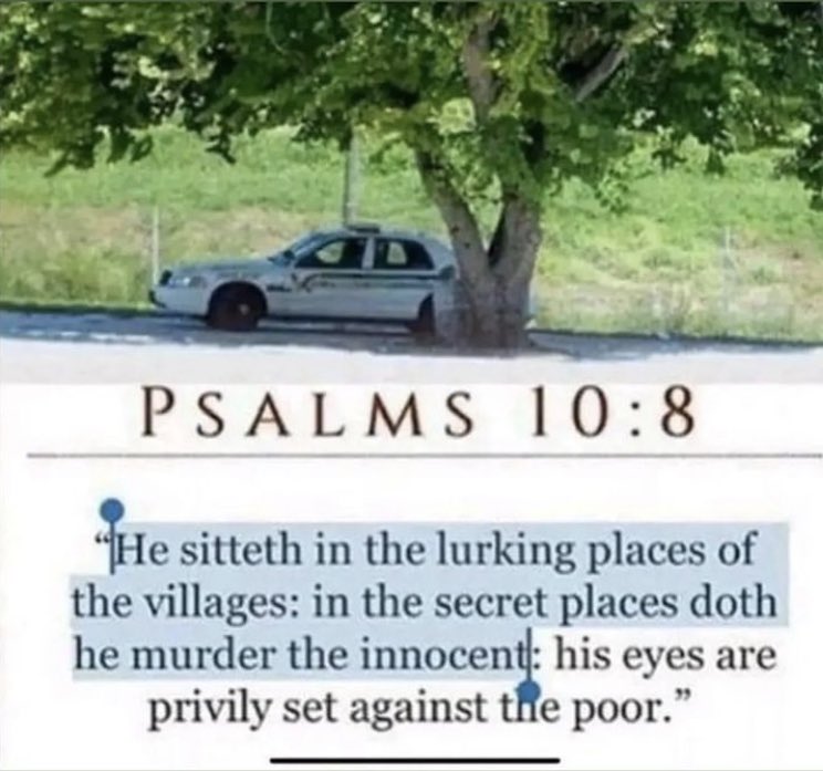 Today's Bible verse: