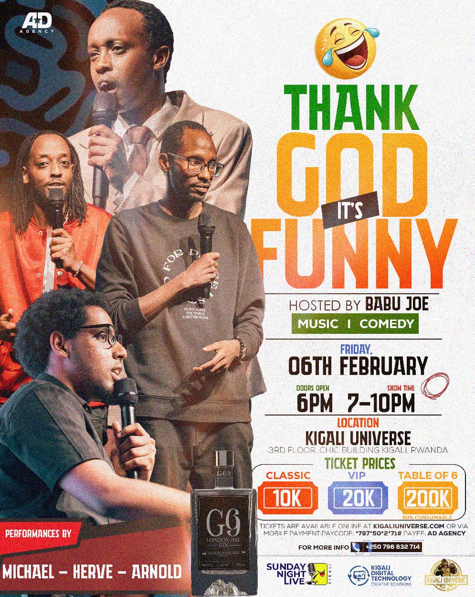 THANK GOD ITS FUNNY(TGIF) BY Sunday Night Live tweet media