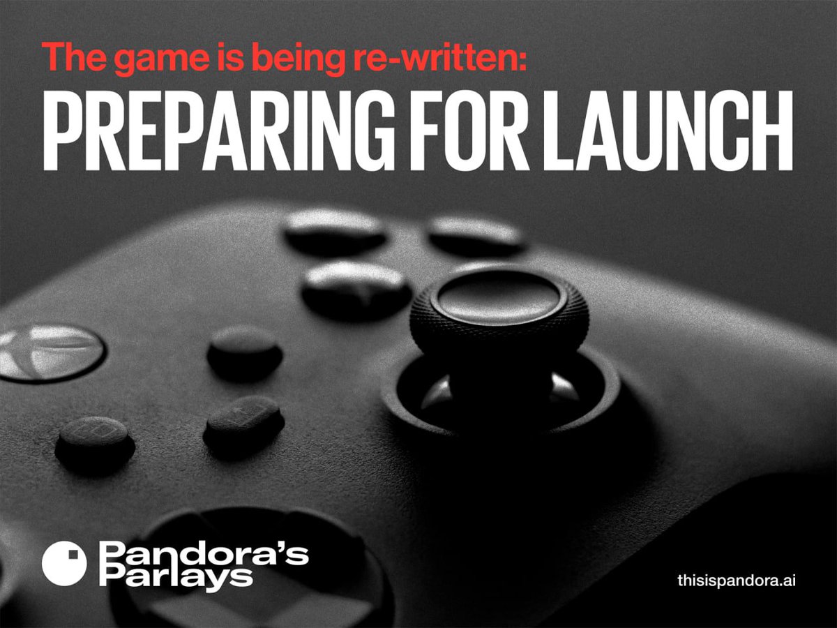 Lock in, or clock in:

Pandora Parlays deploys tomorrow.