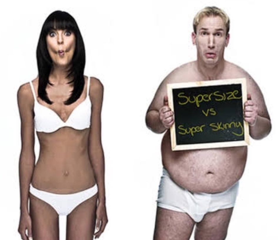 how it feels being fat on edtwt compared to my skinny moots