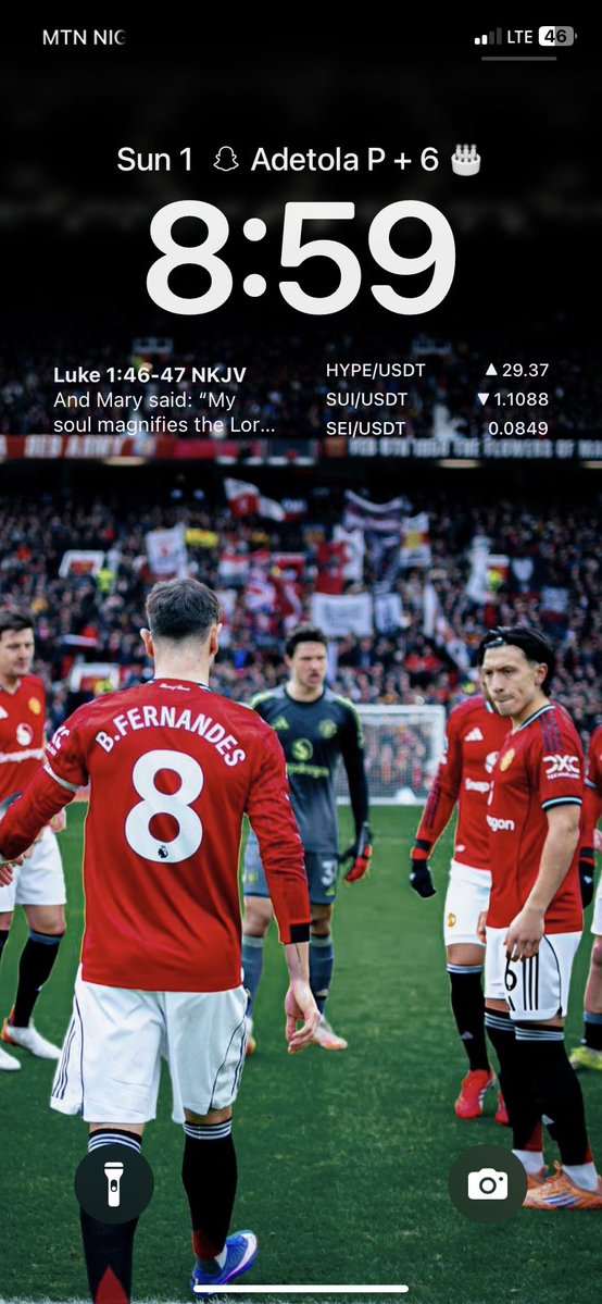 This picture of Bruno Fernades and the team might be the best wallpaper right now😍🔥