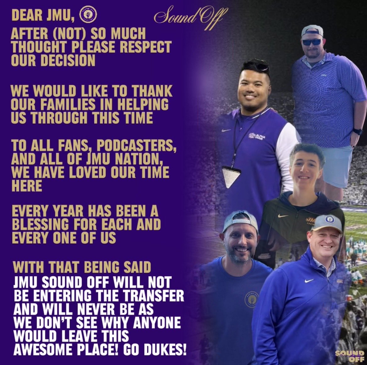 JMU Sound Off tweet media