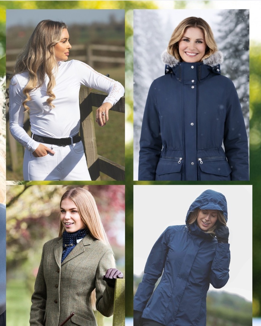 equetech's tweet image. Equestrian style in and out of the saddle for now and planning ahead for those sunny competition days..

#equestrianclothing #tweedjacket #dressage