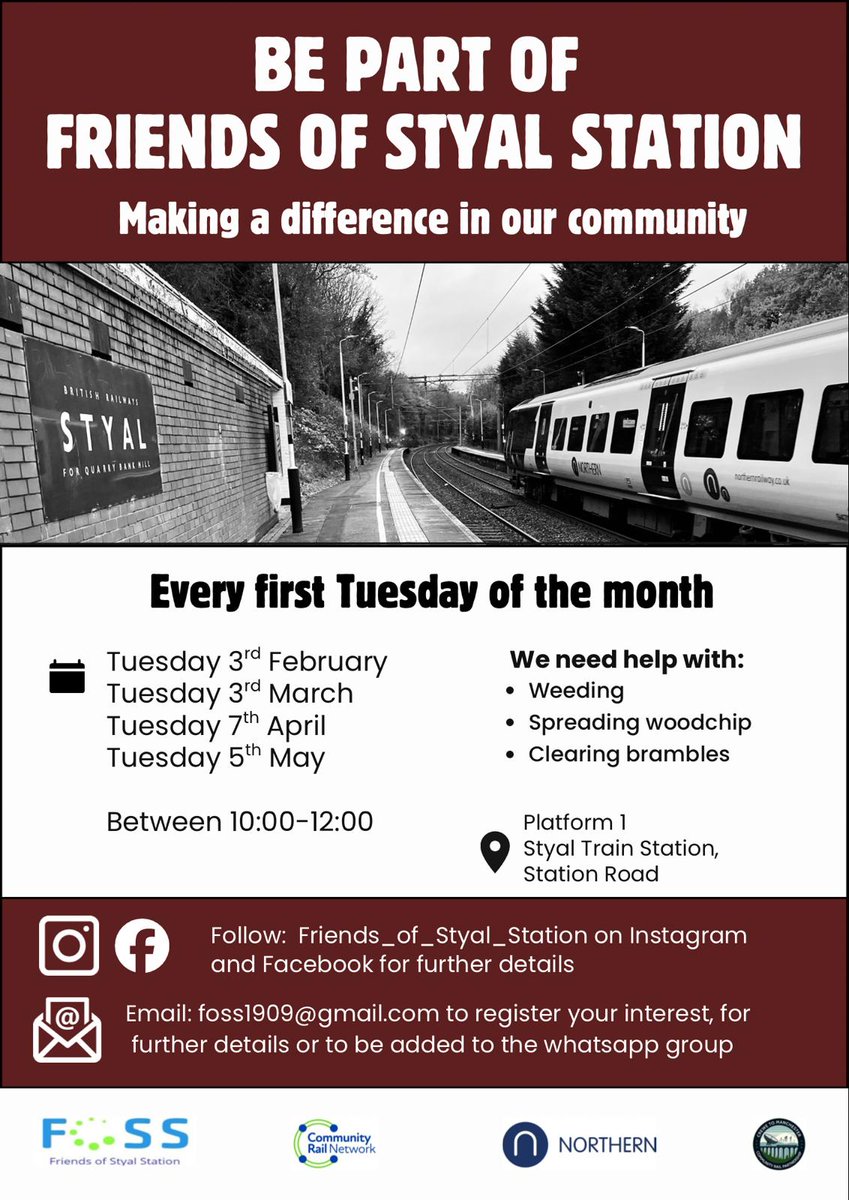 Friends of Styal Station tweet media