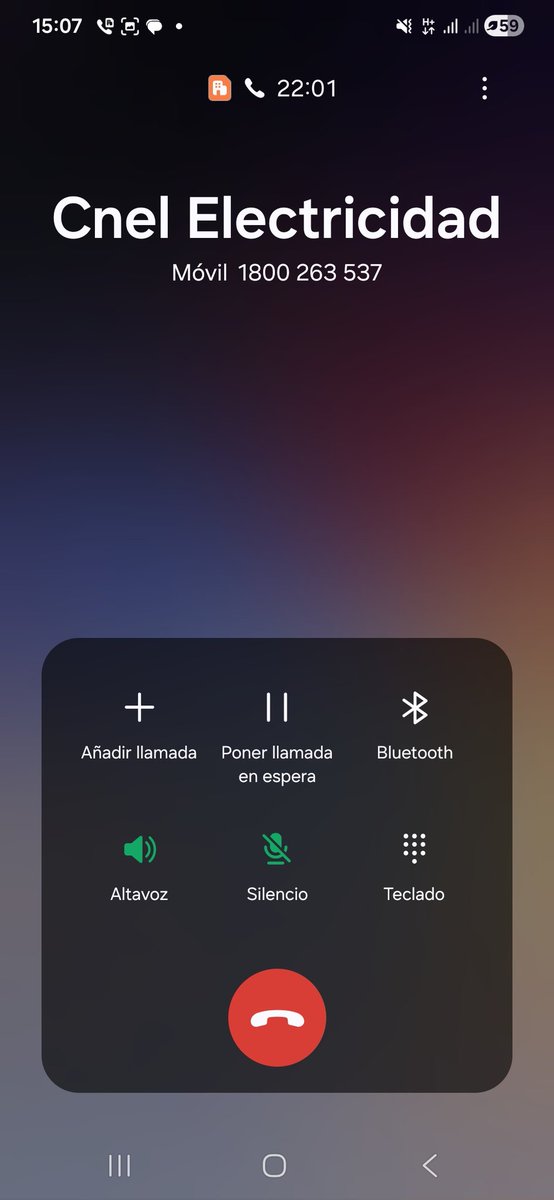 Me_Ny_'s tweet photo. @CNEL_EP No tenemos electricidad, el número de atención al cliente no responde, tengo 20 minutos esperando. https://t.co/TjjcFloWy8