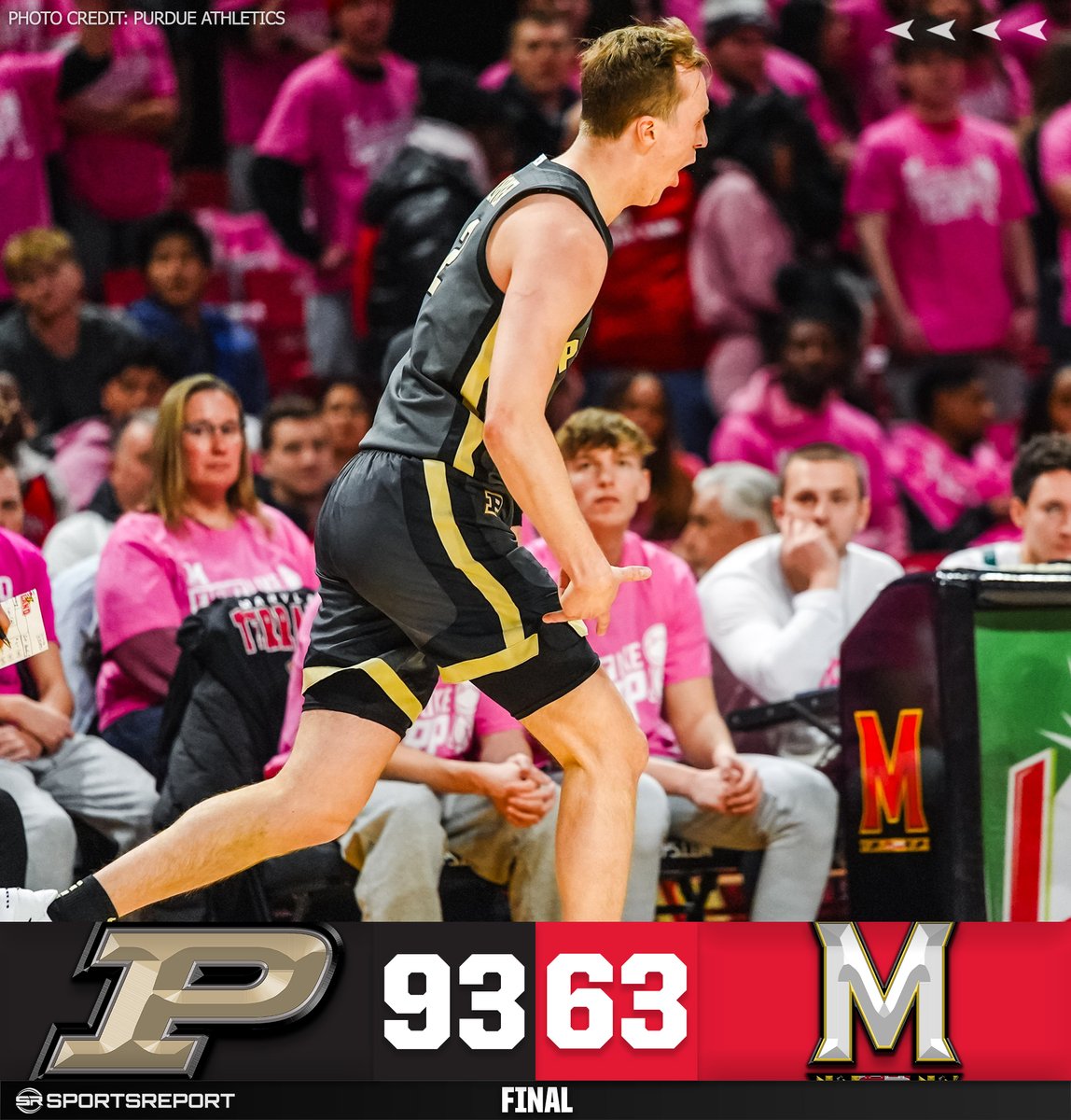 BOILERS WIN!!! Purdue dominates Maryland on the road!!