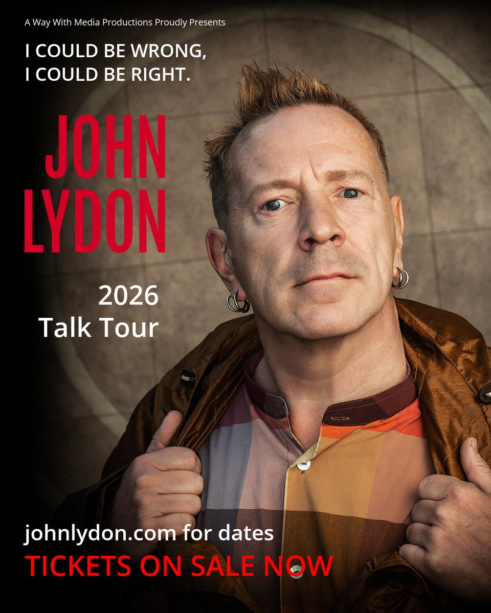 John Lydon Official tweet media