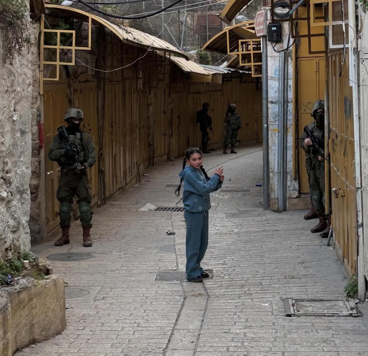 Childhood under Israel’s occupation. 

Hebron, Palestine 
31 January 2025

📸 Alaa Daraghme