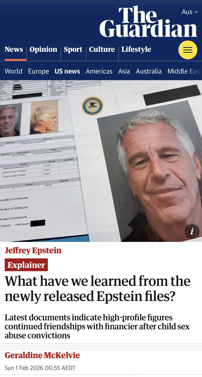 The Epstein files make terrifying reading. Angering, depressing in equal measures. 

A level of depravity, exploitation of innocent children, and callous manipulation and profiting from suffering of others that makes you despair for the world.

But it’s the collegiate nature of