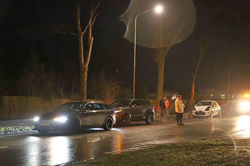 Kop-staartbotsing op de Vosholen