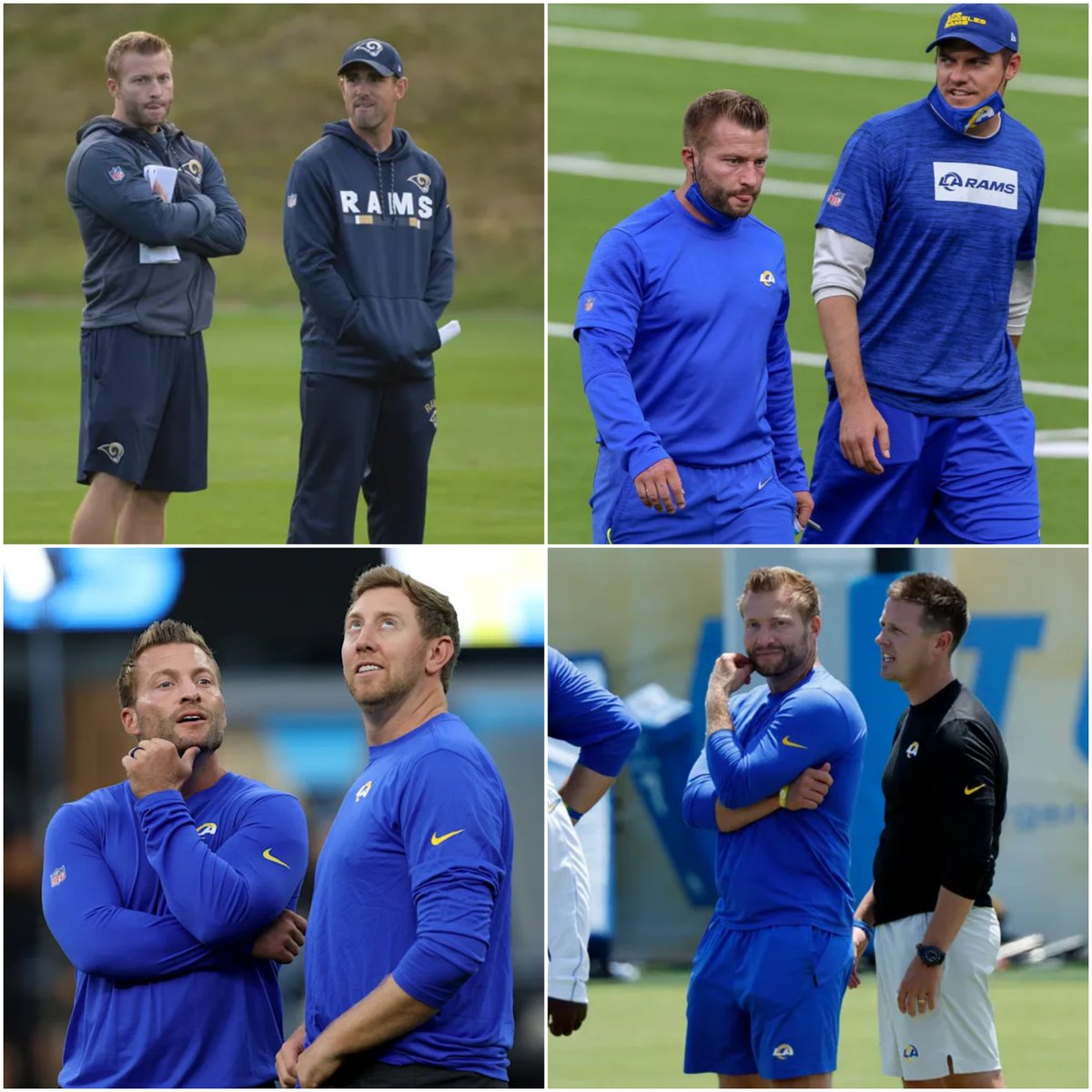 MySportsUpdate's tweet image. #Rams HC Sean McVay has had four OCs during his tenure as head coach:

* Matt LaFleur
* Kevin O’Connell
* Liam Coen
* Mike LaFleur

All four are head coaches.