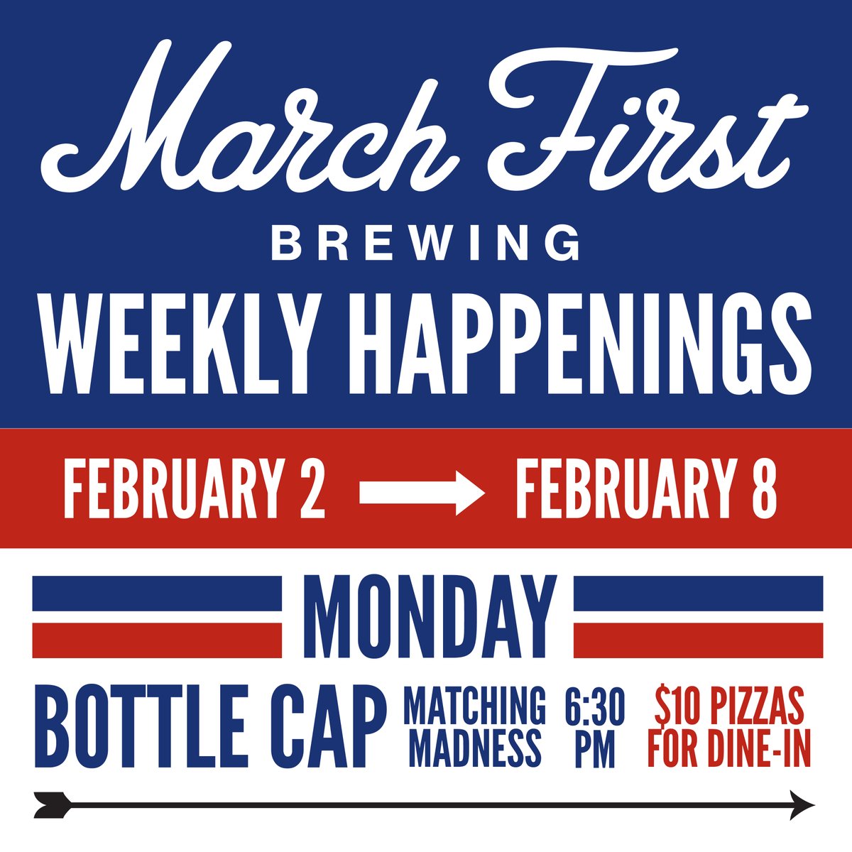 March First Brewing tweet media