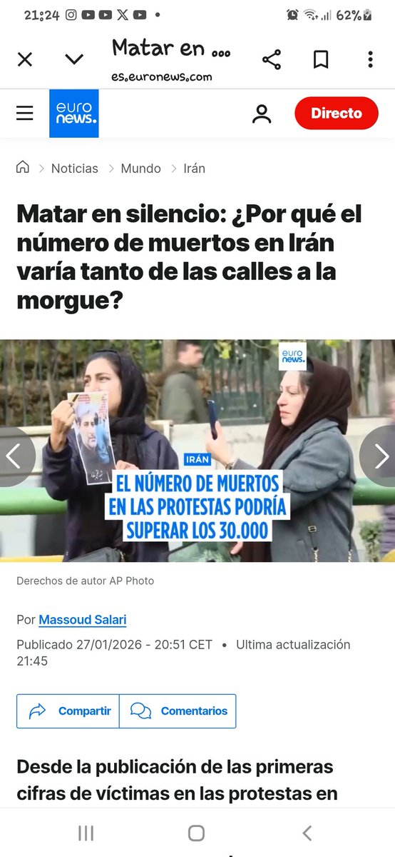 Y de este genocidio Irene? No decimos nada? Vaya... es que no interesa HDLGP
es.euronews.com/2026/01/27/mat…