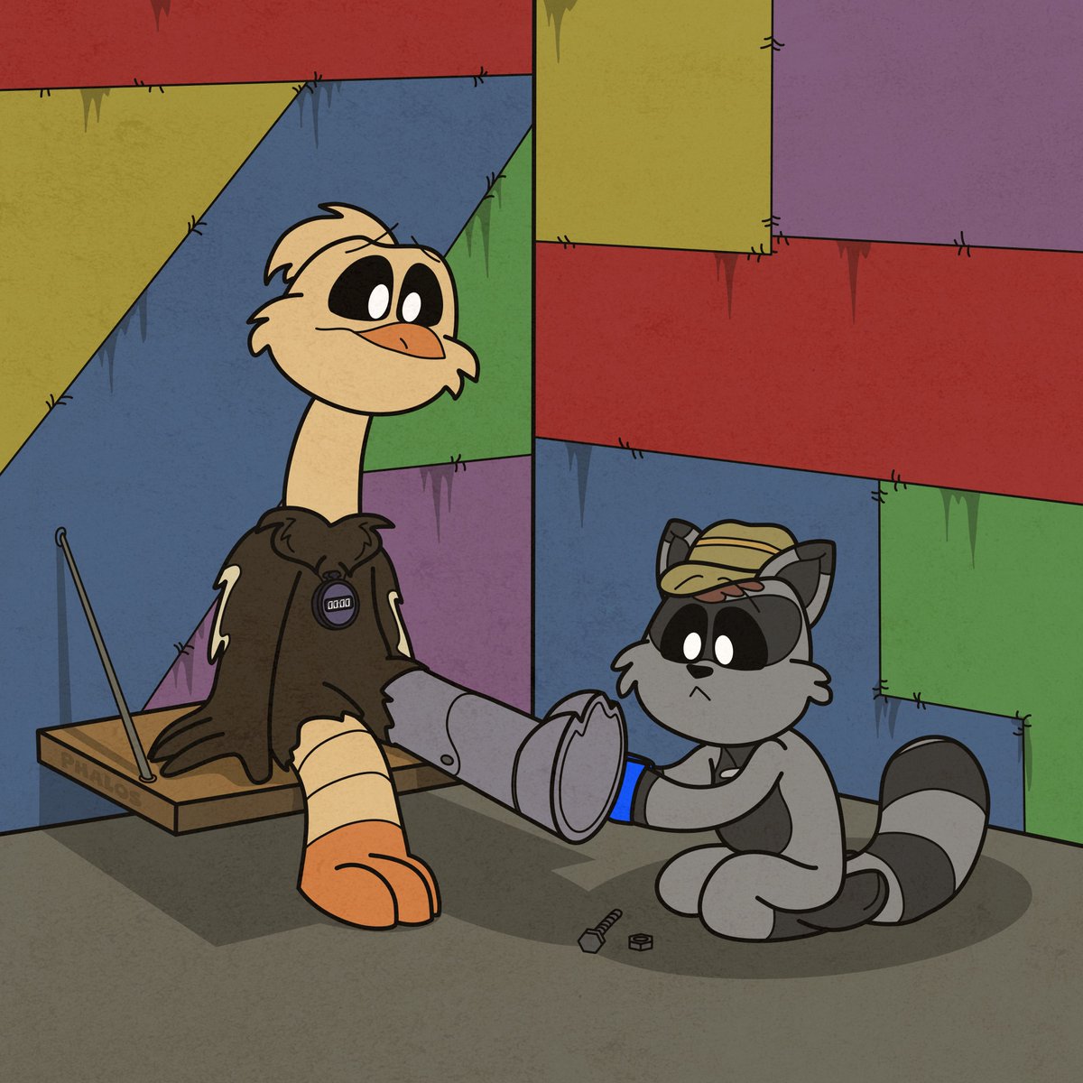 PhalosSouthpaw's tweet photo. Flat color Comission for @Alpha_Wolfster!~
Thank you very much again, it is always a pleasure! :3
#SmilingCrittersAU #REAU #PoppyPlaytime #poppyplaytimeau https://t.co/8IKgXPMCke