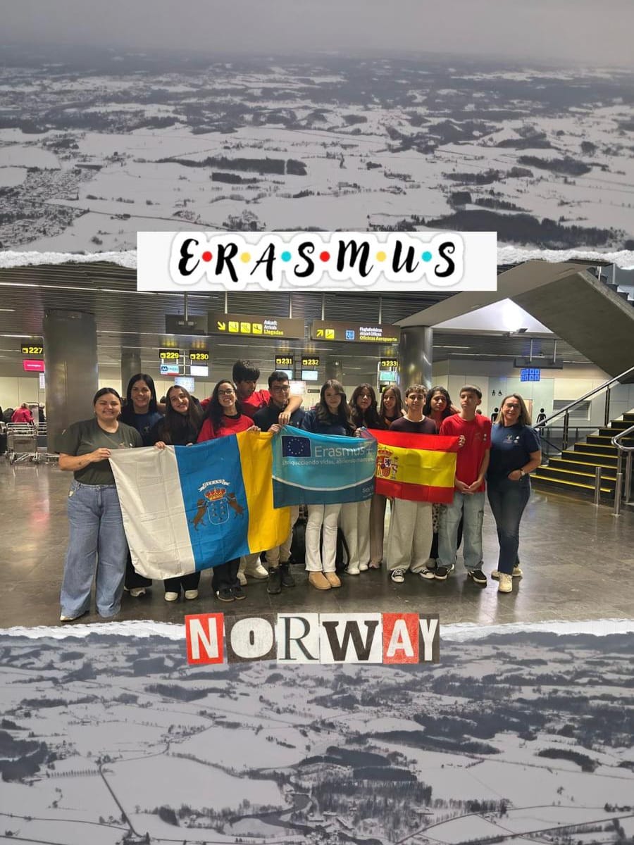 El alumnado del @ies_vecindario está en Oslo para comenzar su movilidad de grupo en el Bjerke Upper Secondary School. <a href="/bjerke/">Nicholas Bjerke</a>.vgs
Una experiencia única de intercambio cultural, aprendizaje y convivencia que enriquecerá su formación académica y personal. <a href="/sepiegob/">SEPIE</a> <a href="/canariassemueve/">Canarias se Mueve</a>