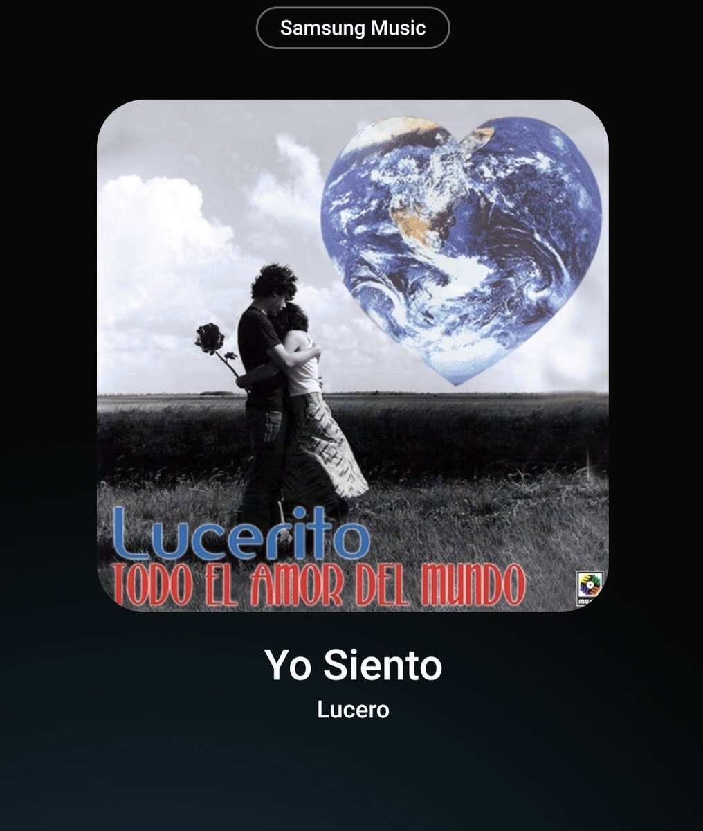 Carbon6smami's tweet image. Canción del día #Lucerito 💞😍🥰