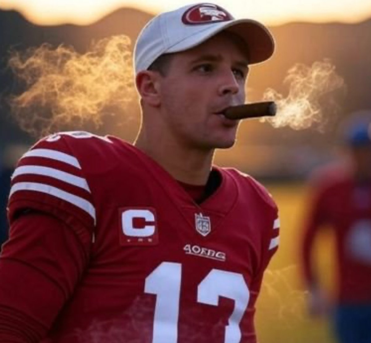 Lobs_All_Day's tweet photo. Mood knowing 49ers will have a top 5 defense again next yr, Brock Purdy will win MVP, 49ers will win the SB a yr after the Seahawks lose in heartbreaking fashion next week. https://t.co/uTrD0mJ1Zl