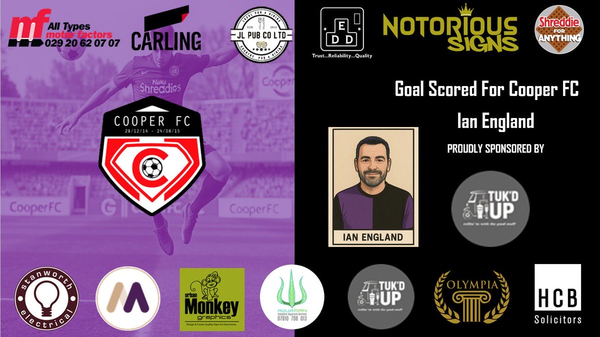 Cooper FC tweet media