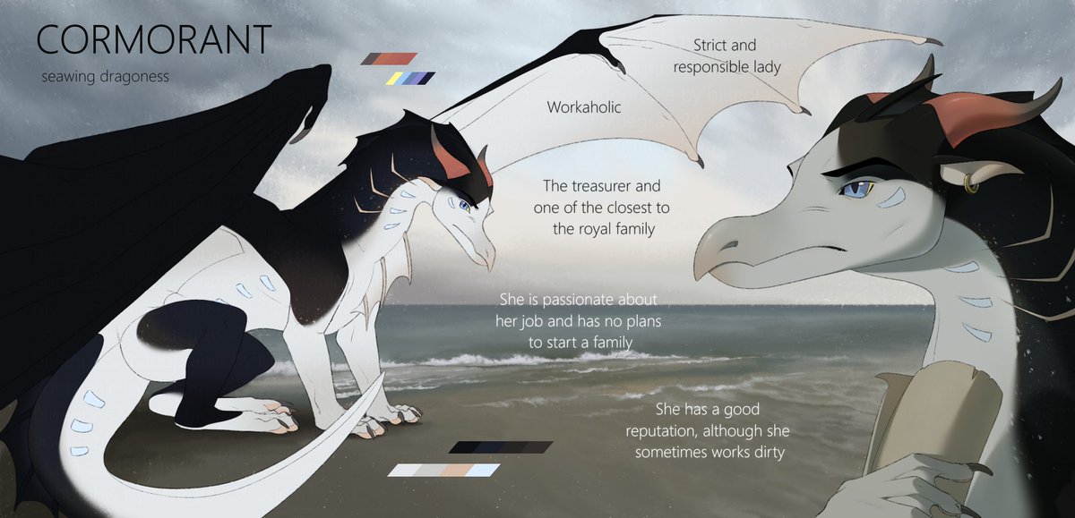 New WoF adoptables today! More info in thread

#WingsofFire #WoF