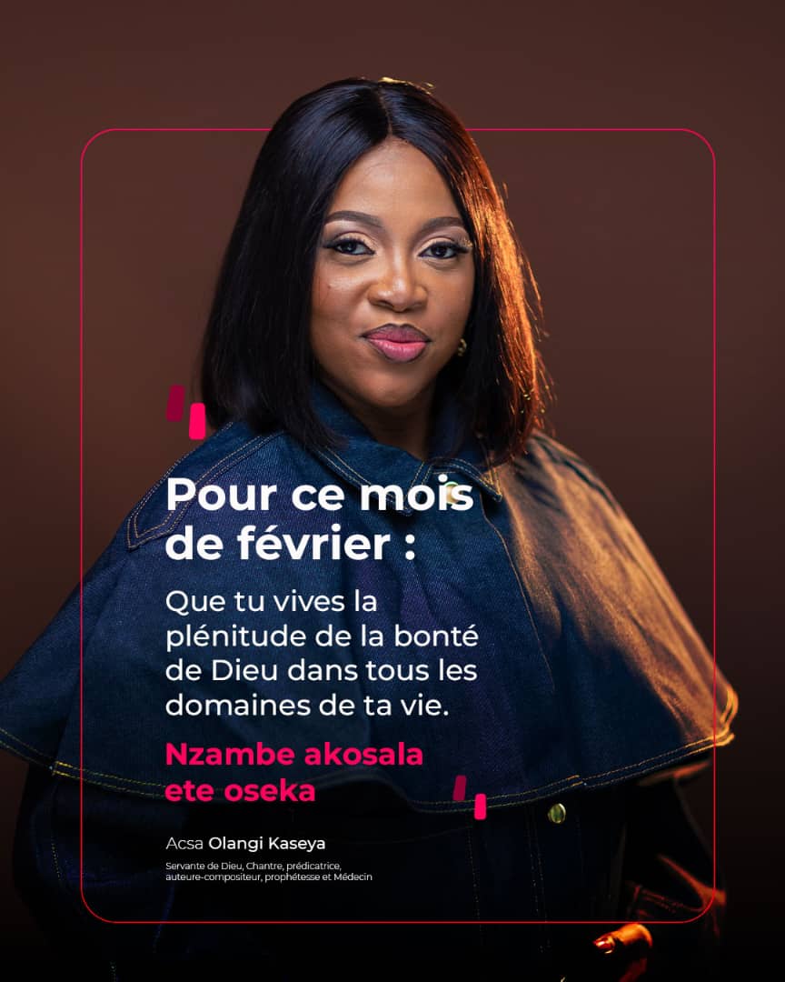 « L’Éternel te bénira et te gardera » — Nombres 6:24
Que la bonté de Dieu t’accompagne en février dans tous les domaines de ta vie ✨✝️