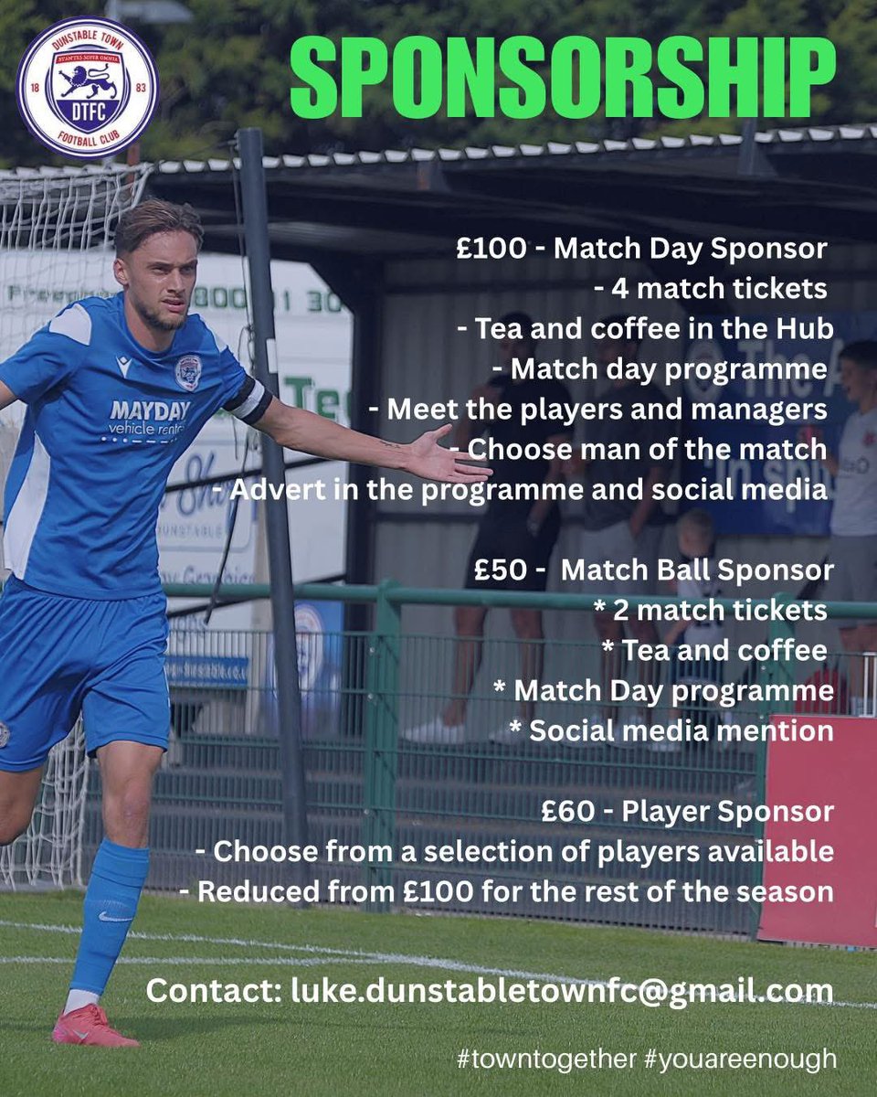 Dunstable Town FC #tOWNtogether tweet media