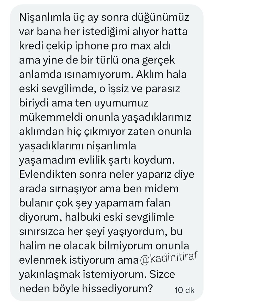 Kadınlardan İtiraflar tweet media