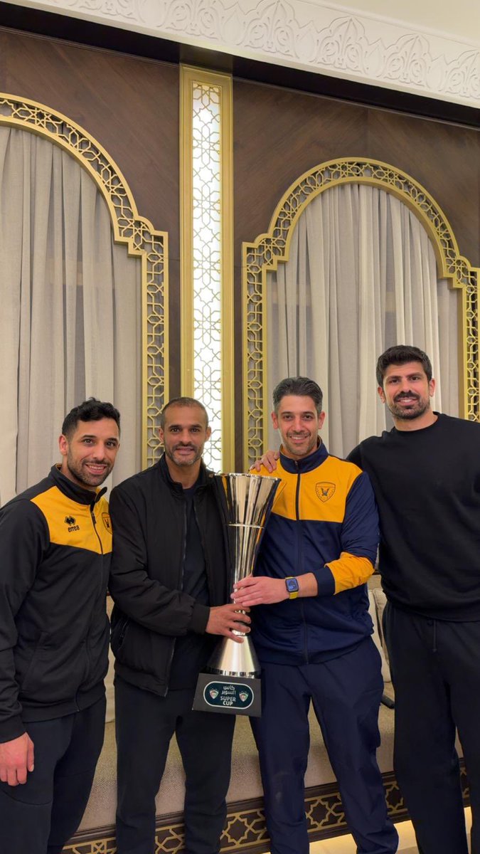 gunnery11's tweet image. اللهم لك الحمد 
الف مبروووك للامة القدساوية بطولة السوبر 💛
مبرووك للاعبين الابطال 
ومبرووك للجهاز الفني والجهاز الاداري 

والقادم افضل بأذن الله 

#القادسية_سوبر 
#القادسية