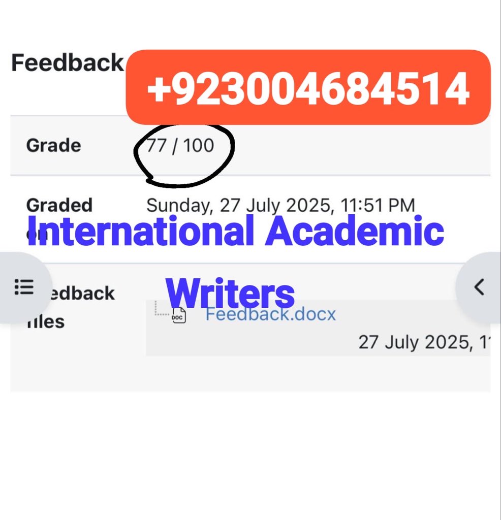 SaeedAh83622276's tweet photo. @BristolUni Good jobs for Students Grade Guaranteed WhatsApp +923004684514 https://t.co/rsOexI8Z2O