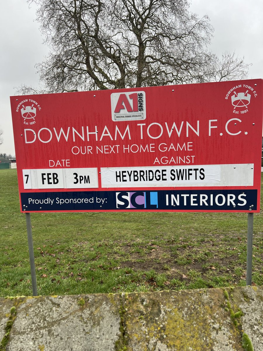 Downham Town FC tweet media