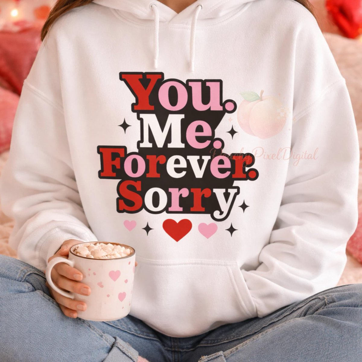 You.Me.Forever.Sorry #valentine day.              peachypixeldigital.etsy.com/listing/444680…