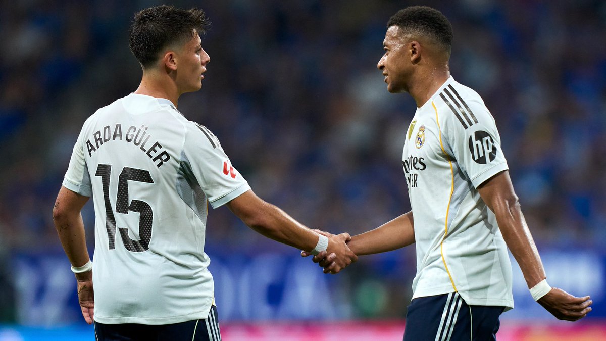 tanselserin's tweet photo. If #ArdaGüler plays as number 10 in the 5 important matches in February, #RealMadrid will win in La Liga and the Champions League.
La Liga:
Valencia-Real Madrid 8
Real Madrid-Real Sociedad 15 Osasuna-Real Madrid 22 Champions League:
Benfica-Real Madrid 17 Real Madrid-Benfica 25 https://t.co/EBcU3uiyqo