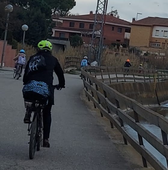 Imparables! Cada divendres bicibús Espiga