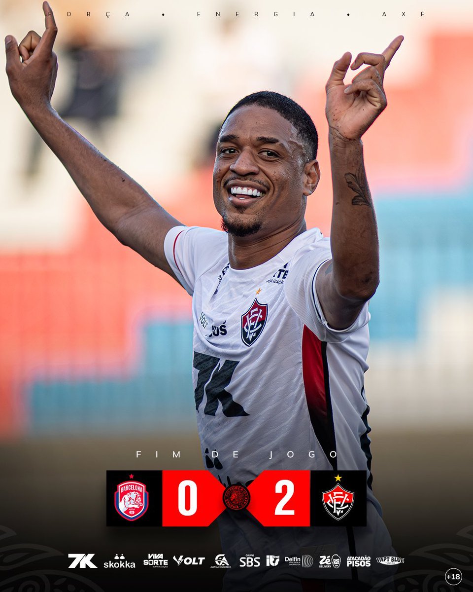 Vitória não toma conhecimento do Barcelona e bate time espanhol por 2 a 0

Gols dos crias da base, Lawan e Luís Miguel (1G e 1A)