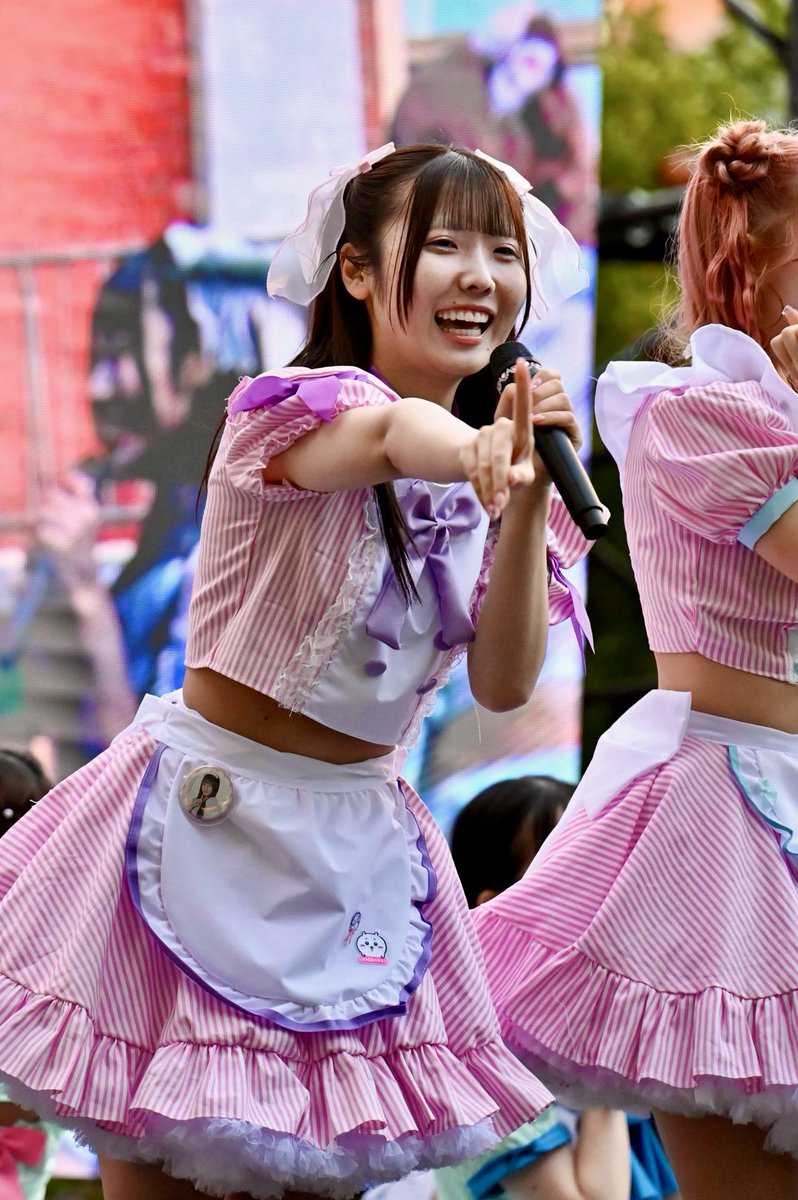 minoyunidoru's tweet image. #SPF
#立教アイドル研究会
ひなの🧁🎀ちゃん
@hinano_ritsudol 

注目📸可愛い演者さん紹介😊

2025学祭の思い出😊SPF 1日目
立教大学池袋キャンパス屋外ステージ❤️
ハーフツインに大きなリボンが可愛い💕
衣装めちゃ似合っていてるよね🥰💕

掲載許可済📸
#ユニドル    #UNIDOL   #立ドル