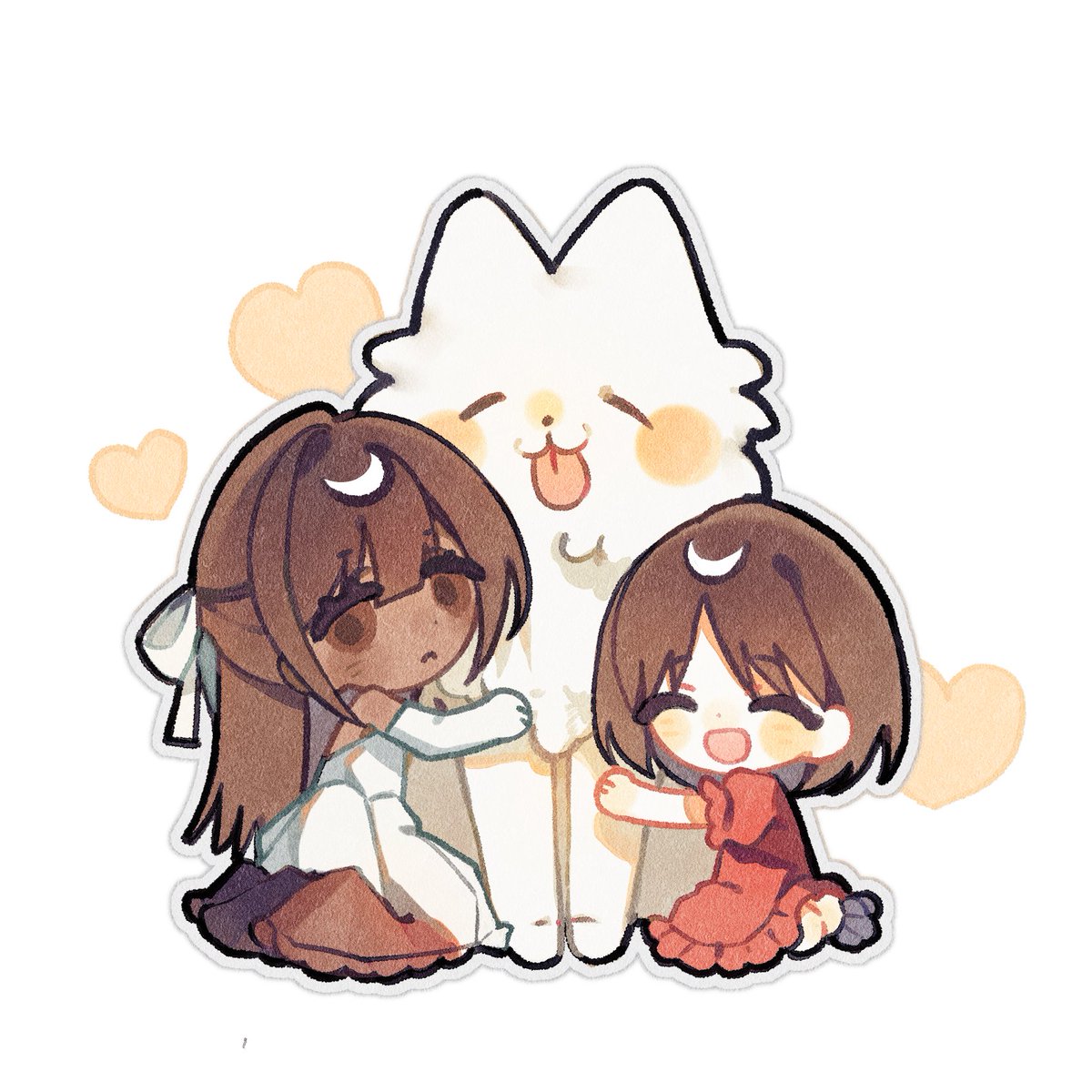 hdmo01's tweet image. #Fate #strangefake 

아기들..