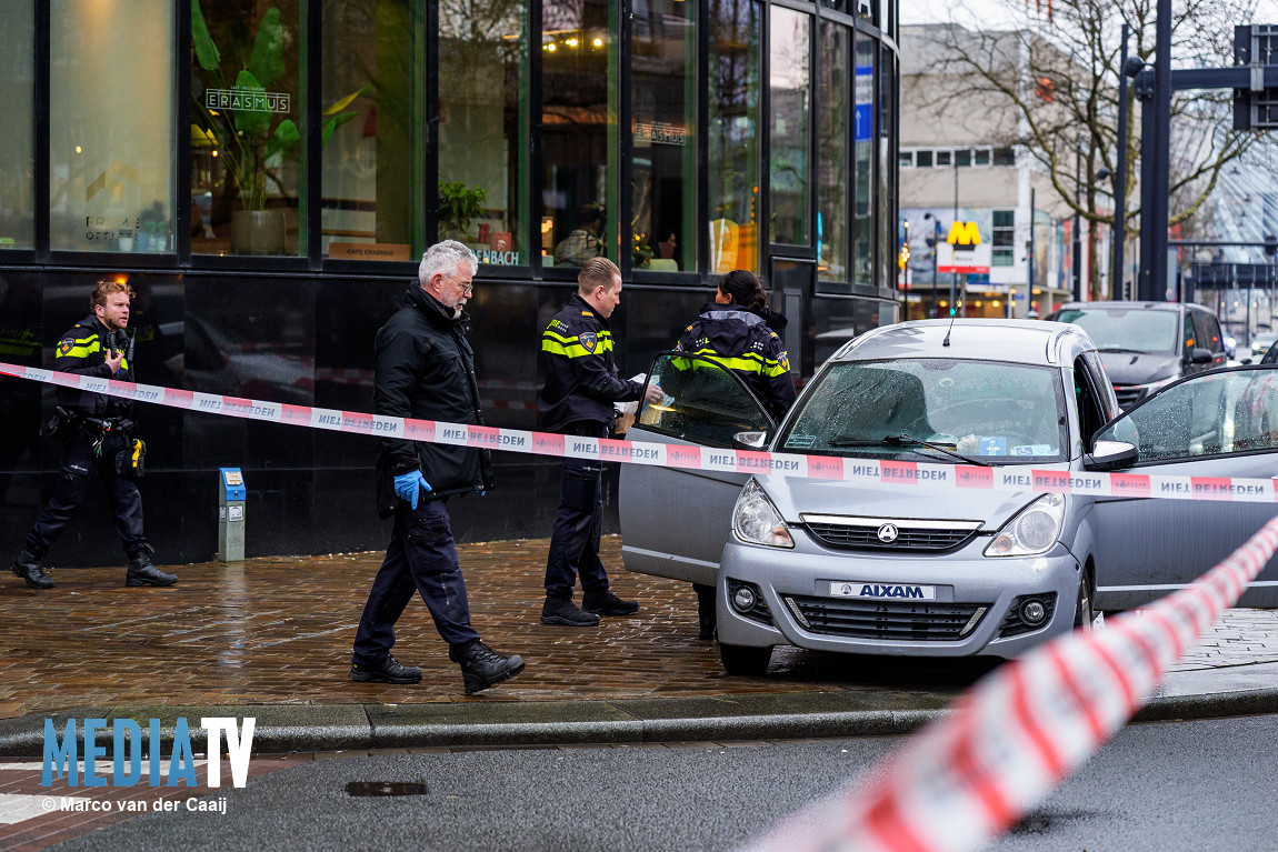 Man aangehouden na dreiging met brandstichting op Coolsingel