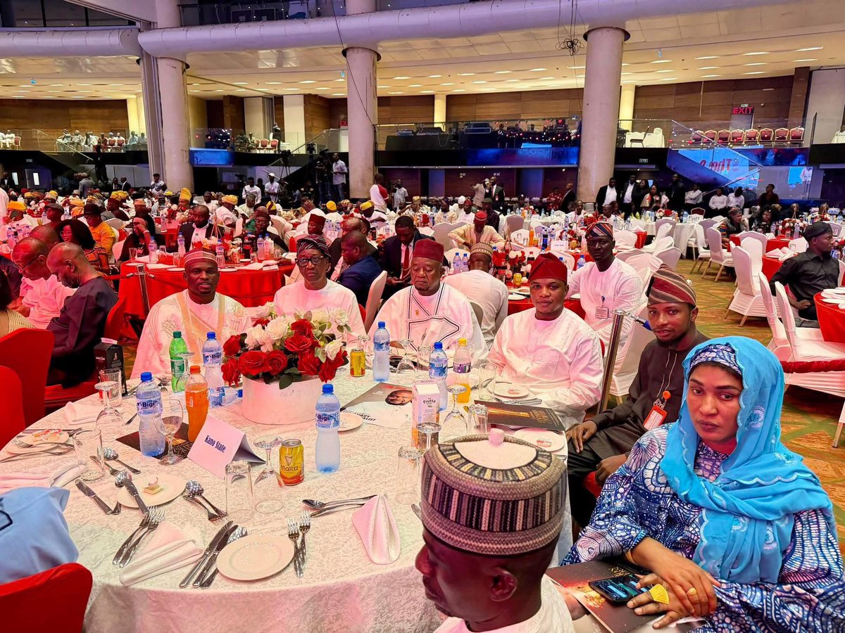 officialaazaura's tweet photo. Honored to represent HE Gov. Abba Kabir Yusuf in Lagos to receive The Sun Governor of the Year Award. A well-deserved recognition of his people-centered leadership, workers’ welfare reforms, and visible impact in Kano. The journey of quality governance continues. #Kano #leadersh https://t.co/pGr6eRIMgc