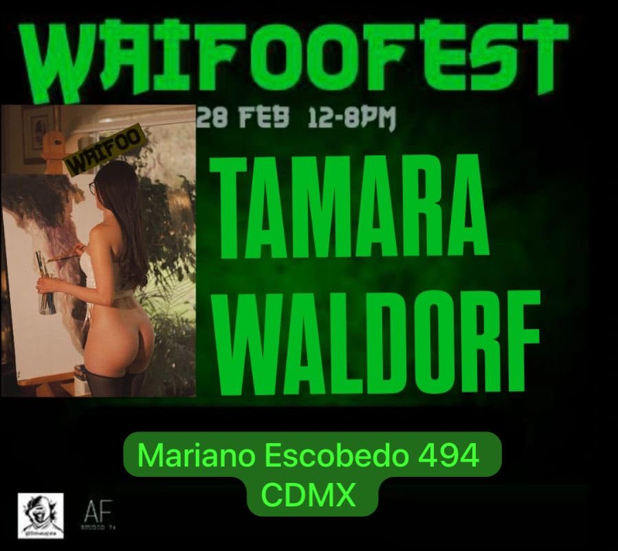 Quieres conocerme en persona? Nos vemos este 28 de febrero en el Waifoo fest 😳😈👀 venta de fotos, stickers y dinámicas mándame mensaje en mi Telegram para que te mande mis datos $ y apartes tu dinámica sólo 10 disponibles LINK EN EL PRIMER COMENTARIO 😈😘😳🥵🥵🥵