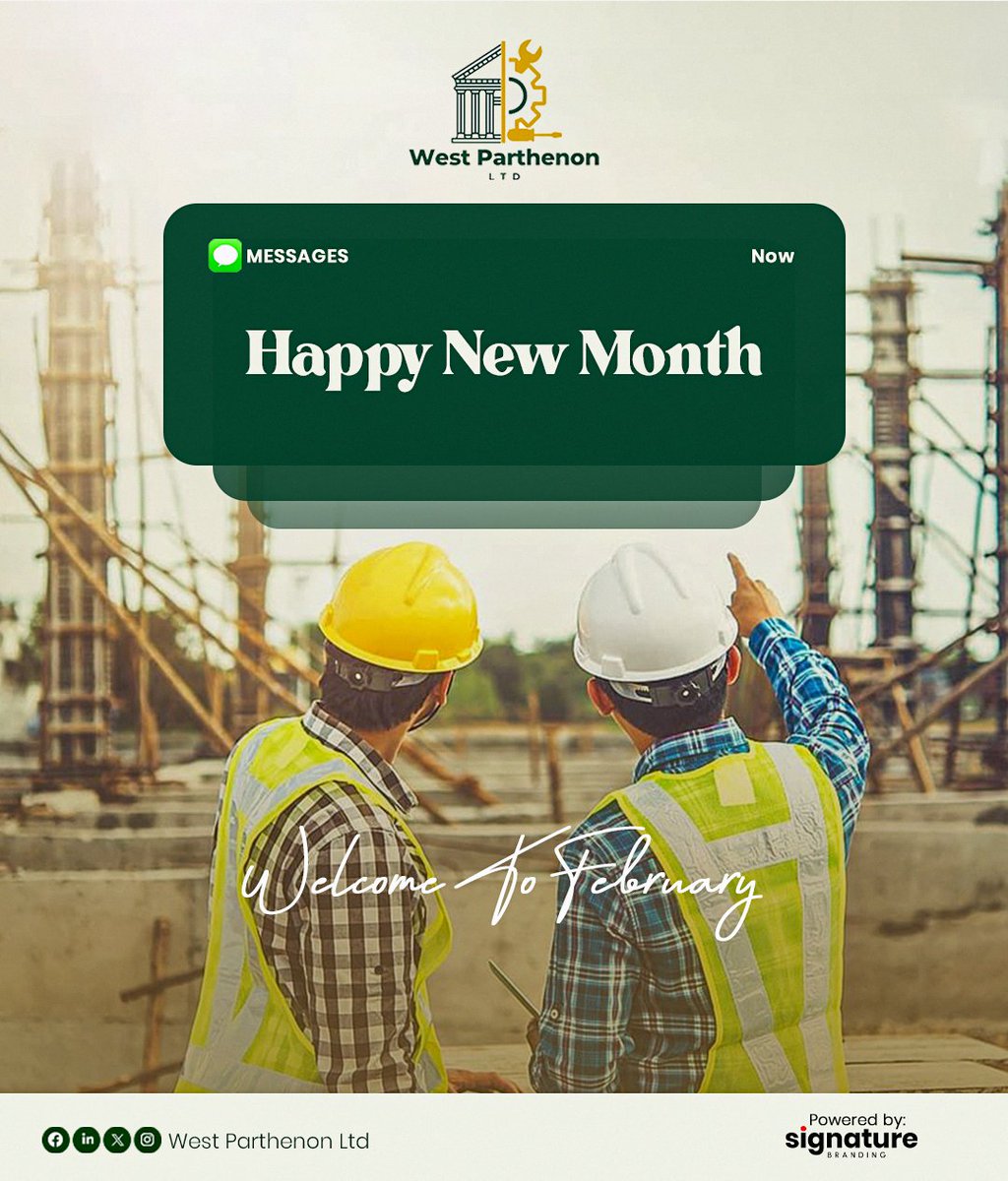 Westparthenon's tweet photo. Happy February, 2026. Extend love towards your clients as always as we do. #Africapitalism #February #NewMonth #wp https://t.co/J8cipqS3zf