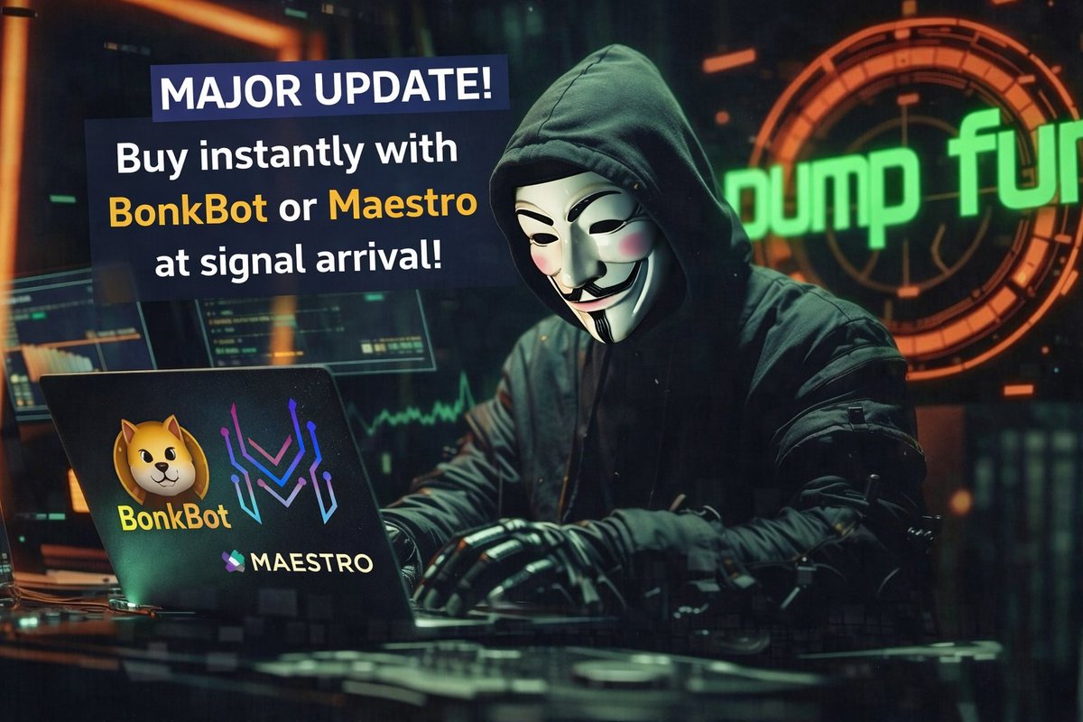 aidevbusterss's tweet photo. ⚡ AiDevBusters Update
Instant buys with @bonkbot_io / @MaestroBots at signal drop.
Fast. Automated. Ready.
🔗 Join our HUB
https://t.co/3ZpRyp1UWn https://t.co/jwwR8hbnj2