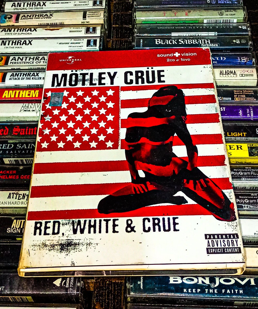 gilvaldez76's tweet photo. 01 de Febrero de 2005, @MotleyCrue lanzó el álbum recopilatorio "Red, White & Crüe", está compuesto por dos CD y un DVD.
#NowPlaying
#cdcollection
#dvdcollection
🤘😎🍺🔥💥 https://t.co/X3PpIPdJLd
